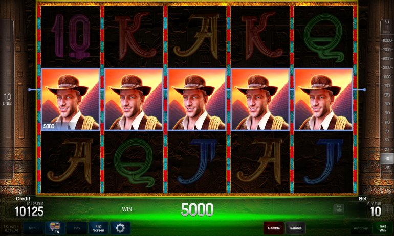 Book of Ra deluxe machine à sous